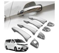 CHROMEMASTER | Coprimaniglie Esterne Compatibile con Toyota Proace Verso 5D 2016+ | Acciaio Inossidabile; Couleur: Cromo; Protezione e Nuovo Look per le Tue Maniglie delle Portiere; 8 pz