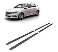 CHROMEMASTER | Modanature Laterali | Compatibile con Fiat Tipo Berlina, Hatchback, SW dal 2016 | Plastica Le Modanature Laterali Proteggono la Vernice Della Portiera Dell'auto da Graffi e Danni