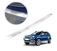 Chromemaster | Protezione paraurti Posteriore | Compatibile con Dacia Duster dal 2017- | Acciaio inossidabile INOX spazzolato, Argento opaco | Protezione paraurti protegge la vernice del paraurti