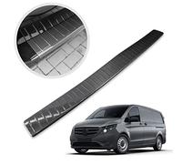 Chromemaster | Protezione paraurti Posteriore | Compatibile con Mercedes Vito Classe V W447 dal 2014- | Fibre de carbone (Carbone) | Protezione paraurti protegge la vernice del paraurti dai graffi