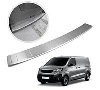 Chromemaster | Protezione paraurti Posteriore | Compatibile con Peugeot Expert dal 2016- | Acciaio inossidabile INOX spazzolato, Argento opaco | Protezione paraurti protegge la vernice del paraurti