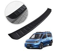 CHROMEMASTER | Protezione Paraurti Posteriore | Compatibile Con VW Caddy IV 2021- | Plastica ABS, Nero Opaco | Protegge La Vernice Del Paraurti