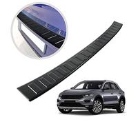 CHROMEMASTER| Protezione paraurti Posteriore | Compatibile con VW T-Roc 2017- | Acciaio inossidabile verniciato nero, opaco | Protezione paraurti protegge la vernice del paraurti dai graffi