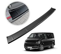 Chromemaster | Protezione paraurti Posteriore | Compatibile con VW T6 2015-2019 | Plastica ABS, Nero Opaco | Protegge la Vernice del Paraurti dai Graffi