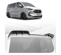 CHROMEMASTER | Spoiler da Tetto; Spoiler Posteriore Compatibile con Ford Tourneo Custom 2023 +; Alettone Tetto; Poliuretano; Piano Black; Metodo di Montaggio: Colla | Tuning Ottico per Auto