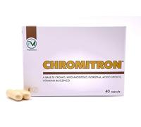 Piemme Pharmatech Italia – Capsule Chromitron – 40 capsule