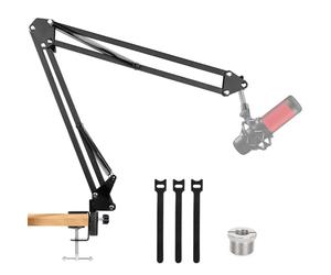 ChromLives Boom Arm Microfono Universale per HyperX QuadCast Compatibile con Rode/Fifine AM8/Blue Yeti/Razer Seiren V3 Mini Braccio Microfono per Gaming, Streaming, Registrazione