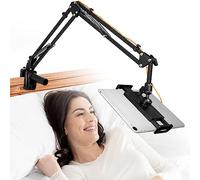 ChromLives Supporto per Tablet da Letto con Braccio Lungo Flessibile e Regolabile a 360° - Compatibile con iPad/iPhone/Kindle/Nintendo Switch/iPad Mini/Pro/Air