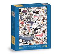 Puzzle 500 pezzi - animali del mondo di Chronicle Books