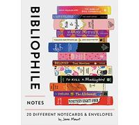 Chronicle Books Bibliophile Notes: 20 Different Notecards & Envelopes