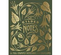 Chronicle Books Gilded Notes: 16 Foil-stamped Notecards With Envelopes