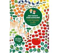 Chronicle Books libro di attività con adesivi My Nature: Nell'orto