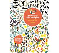 Chronicle Books libro di attività con adesivi My Nature: Uccelli del mondo