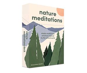 Chronicle Books Llc Nature Meditations Deck: Simple Mindfulness Practices Inspired by The Natural World