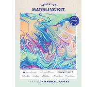 Chronicle Books Mindful Crafts: Meditative Marbling Kit