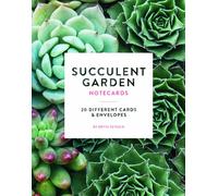 Chronicle Books Succulent Garden Notecards: 20 Different Cards & Envelopes