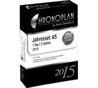 CHRONOPLAN - CHRONOPLAN Jahres-Set Tagesplan 2015, A5
