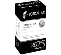 CHRONOPLAN - CHRONOPLAN Jahres-Set Tagesplan 2015, Midi