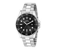 Orologio CHRONOSTAR uomo Captain data acciaio / nero R3753291004