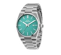 Chronostar Orologio Uomo in Acciaio, Tempo, Data, Analogico, 40 mm, Collezione SUPREME, Quadrante Tondo, Regalo Compleanno Uomo