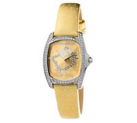 Chronotech Gold Leather Dress Watch