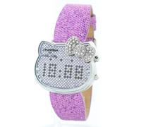 Chronotech Multicolor Leather Digital Watch