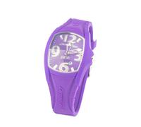 Chronotech Purple Rubber Dress Watch