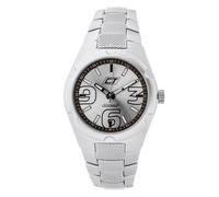Chronotech Silver Stainless Steel Dress Watch