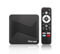 CHROX Android 14.0 TV Box, Lettore multimediale Smart TV Box con CPU Quad Core HS86 Mini 13 RK3528 con USB 3.0, 3D, 4K H.265, WiFi 2.4G,4gb+32gb