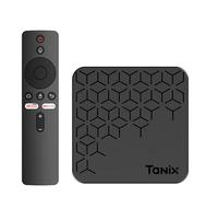 CHROX Android 14.0 TV Box, Smart TV Box H728 Quad-Core 64-Bit Arm Cortex-A53 Supporto 8K 2.4/5.0Ghz WiFi BT4.0 100/1000M Ethernet HDMI 2.0 H.265 Set Top Box,4gb+32gb