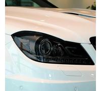 ChrOx Pellicola protettiva per fari auto, trasparente, in TPU, per Mercedes Benz Classe C W204 C63 AMG 2011-2014