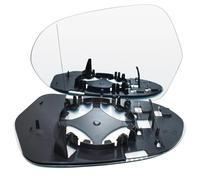 CHROX per Audi A6 S6 Allroad Avant 2012-2018, specchietto retrovisore Esterno in Vetro riscaldato, Lato passeggero, Lato Guida Sinistro/Destro, Trasparente Vetro dello Specchio dell'ala