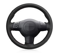 CHROX per Toyota RAV4 (US) 2004, coprivolante Auto Nero Vera Pelle Fai da Te Cucito a Mano