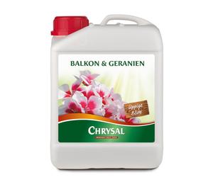 Chrysal Balcone E Gerani - 2,5 Litri Fertilizzante Liquido Nutrimento Per Piante