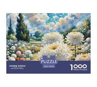 Chrysanthemum 1000 Piece Jigsaw Puzzle For Adults Challenging Game Stress Relief Puzzle Exercise The Memory of The Brain for Adults And Kids, Age 12 Years Up 70x50cm/1000pcs