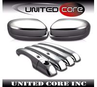 Chrysler 200 11-14 Cromo Specchio Cover Cromo 4 Porta Manico Cover Smart Chiave