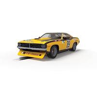 Scalextric 1:3 2 Slot Car Chrysler Hemicuda - Lemans 1975 - C4345
