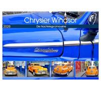 Chrysler Windsor - Die Nachkriegs-Limousine (Wandkalender 2026 DIN A2 quer), CALVENDO Monatskalender: Der erste Nachkriegs-Chrysler als Taxi in Havanna