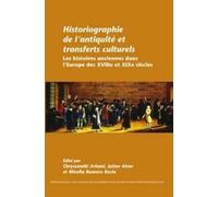 Chryssanthi Avl Historiographie de l’antiquité et transferts cultur (Tascabile)