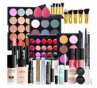 CHSEEA Valigia, Kit per il Trucco Completo, Set di Trousse Cosmetics Tavolozza Palette Ombretti Make Up Kit per Occhi, Viso e Labbra - Idea Regalo #7