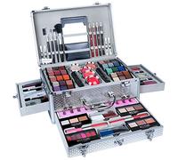 CHSEEO Kit per il Trucco Completo, Trousse Set Palette di Ombretti Make Up Cosmetics Tavolozza Occhi Valigetta per Cosmetici - Idea Regalo, Trousse Trucchi Donna, Trucchi Essence #7