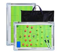 CHSEEO Lavagna magnetica a doppio scopo per tattiche di calcio, lavagna magnetica a doppio scopo, regalo per allenatori di calcio, lavagna con pennarelli magnetici, attrezzatura professionale per