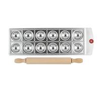 CHSEEO Piastra per ravioli Stampi per pantofole, in acciaio inossidabile, macchina per pasta, stampo e pasta, pressatura, gnocco Maker Pie Ravioli, stampo per pasticceria, utensili da cucina #3