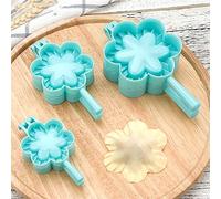 CHSEEO Set di 3 Pastamaker Formine per Ravioli Stampo per Ravioli, Panzerotti, Pierogi e Pasta Tagliapasta Forme per Ravioli Mold Wraper Dumpling Maker e Dough Press Pasticceria Utensili #2