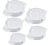 CHSEEO Set di 5 Pastamaker Stampo per Panzerotti, Ravioli, Pierogi e Pasta Tagliapasta Forme per Ravioli Mold Wraper Dumpling Maker e Dough Press Pasticceria Utensili #8