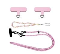 CHSEROK Cordino per Cellulare da Polso con Laccio per Cellulare da Collo 3 Pezzi Cuscinetti per Cellulare, Laccio per Cellulare da Polso Ciondolo per Cellulare, Laccio per Cellulare per Cellulari Foto