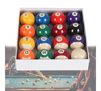 CHSG 16 Palle Da Biliardo In Resina, Grande 57.2mm, Multicolore palla Americane, Palle Da a Pois e Strisce, Adatto Per Sale Da Biliardo Gioco, Sale Da e Sport Ricreativi