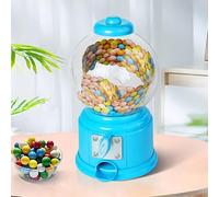 CHSG Dispenser Di Caramelle, 14.5 * 26cm Distributore Caramelle, Macchina Per Caramelle Una Lattina a Doppio Uso Macchina Di Risparmio Di Caramelle Per Bambini, Torsore Di Zucchero Classico Blu