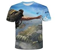CHSLO Uomo 3D T Shirt Magliette Circuito Estivo Caccia alla Giungla Cinghiale Caccia Unisex con Stampa Digitale 3D T-Shirt Girocollo da Uomo A Maniche Corte Sciolto Fitness Elasticizzato Traspirante