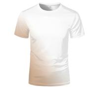 CHSLO Uomo 3D T Shirt Magliette T-Shirt con Stampa Digitale 3D Unisex Colorata Sfumata Estiva Girocollo da Uomo A Maniche Corte Sciolto Fitness Stretch Top Sportivo Traspirante Oversize